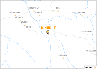 map of Dimbule