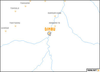 map of Dimbu