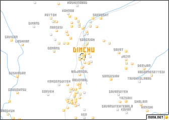 map of Dīmchū