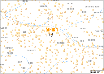 map of Dimiān