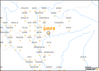 map of Dimifa