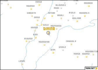 map of Dimina