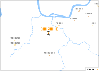 map of Dimipikke
