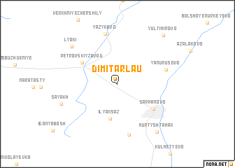 map of Dimitarlau