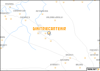 map of Dimitrie Cantemir