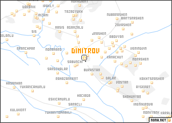 map of Dimitrov