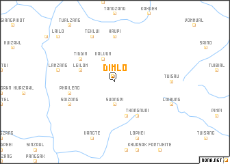 map of Dimlo