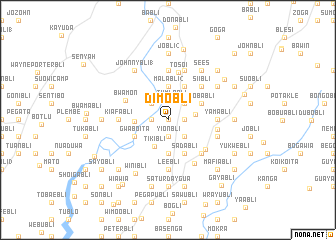 map of Dimobli