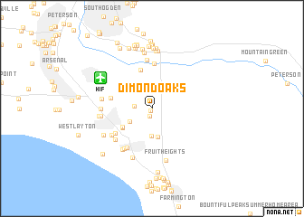 map of Dimond Oaks