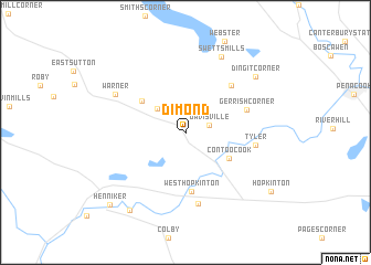 map of Dimond