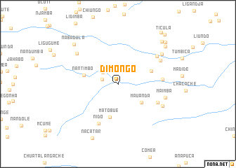 map of Dimongo