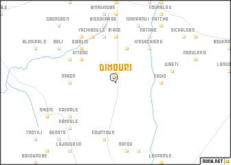 map of Dimouri