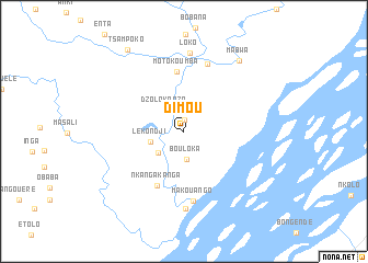 map of Dimou