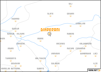 map of Dimperāni