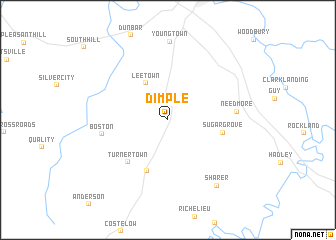 map of Dimple