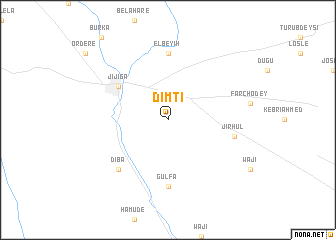 map of Dīmtī