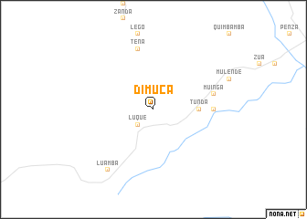 map of Dimuca