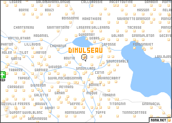 map of Dimulseau