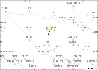 map of Dim