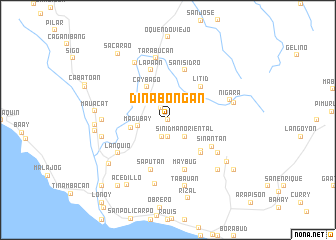 map of Dinabongan