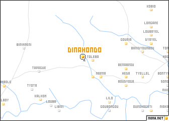 map of Dina Hondo