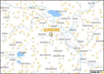 map of Dinakas