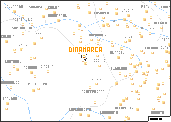 map of Dinamarca