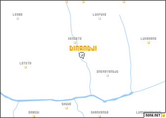 map of Dinandji
