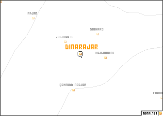 map of Dīna Rājar