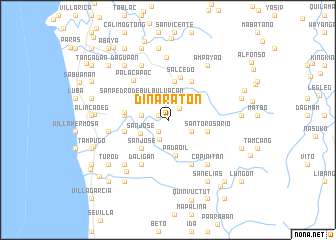 map of Dinaraton