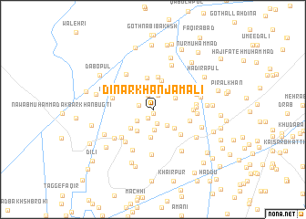 map of Dīnār Khān Jamāli