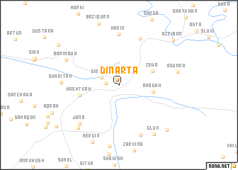 map of Dinarta