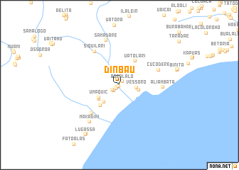 map of Dinbau