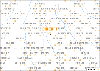map of Dincani