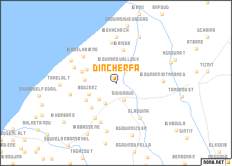 map of Dincherfa