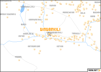 map of Dīndar Kili