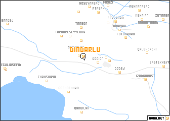 map of Dīndārlū