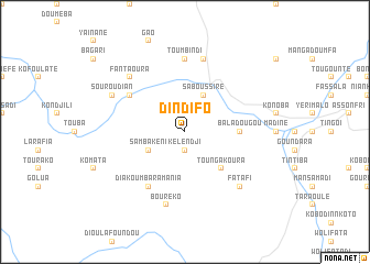 map of Dindifo