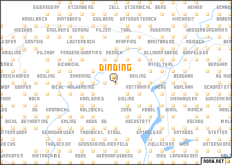 map of Dinding