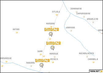 map of Dindiza