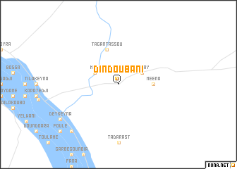 map of Dindou Bani