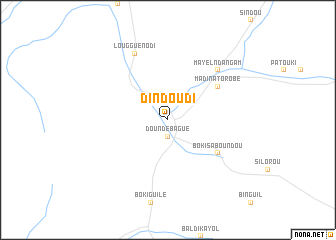 map of Dindoudi