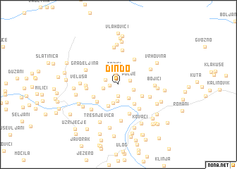 map of Dindo