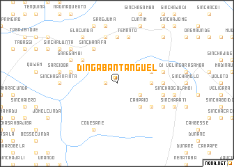 map of Dinga Bantanguel