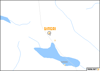 map of Dinga I