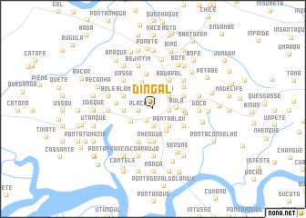 map of Dingal