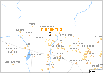 map of Dīnga Mela