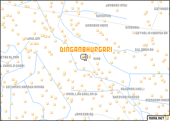 map of Dingān Bhurgari