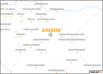 map of Dingasso