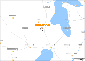 map of Dingasso